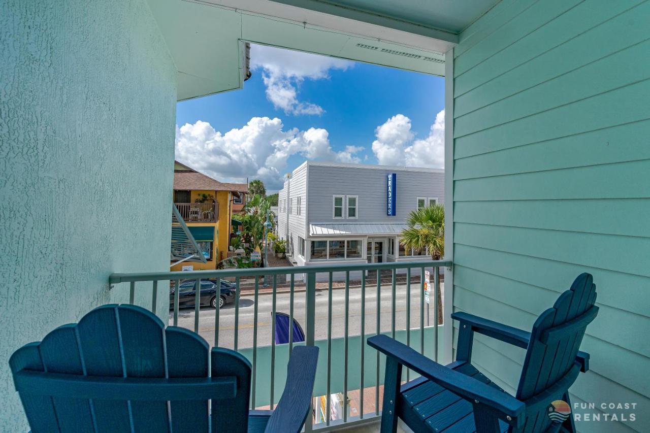 On Flagler Avenue! Dog Friendly With Balcony And Parking Walk To The Beach! นิวสเมอร์นาบีช ภายนอก รูปภาพ