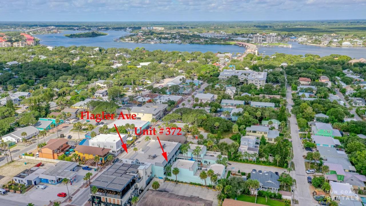 On Flagler Avenue! Dog Friendly With Balcony And Parking Walk To The Beach! นิวสเมอร์นาบีช ภายนอก รูปภาพ